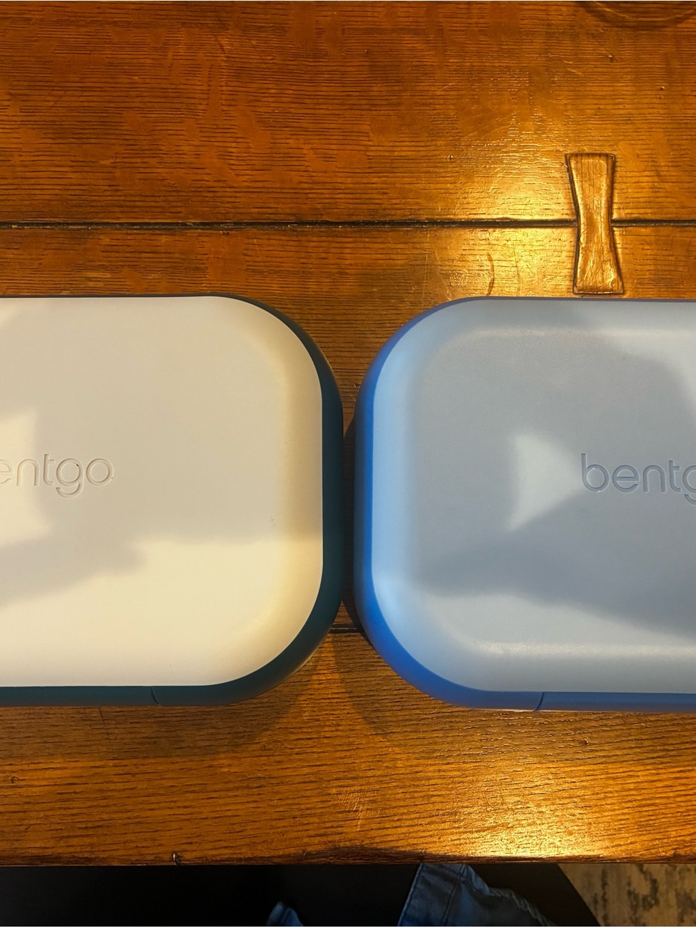 Pair of Bentgo lunchboxes with freezable inserts
